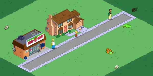 The Simpsons: Tapped Out (مهكرة، تسوق مجاني)
