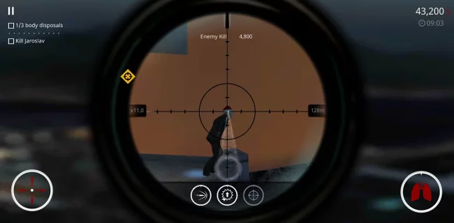 Hitman Sniper (مهكرة، أموال غير محدودة)