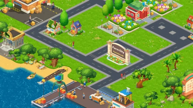 Farm City: Farming & Building (مهكرة، أموال غير محدودة)