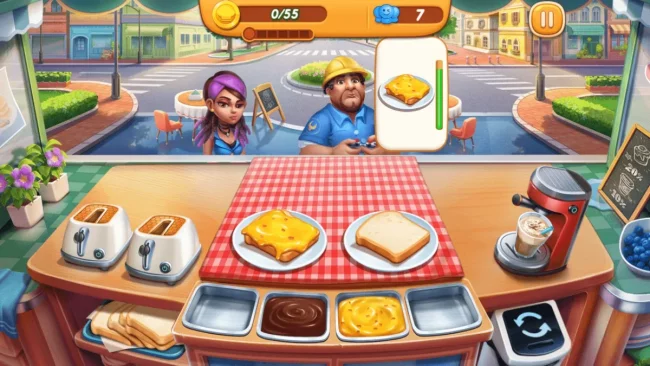 Cooking City (MOD, Unlimited Money)