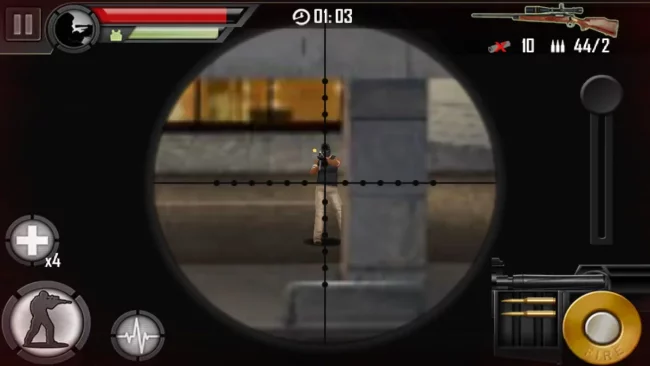 Modern Sniper (MOD, Unlimited Gold)